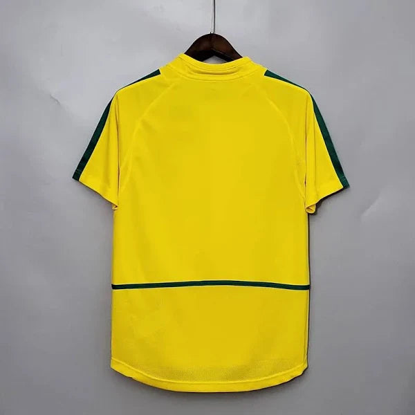 Camisa retrô Brasil 2002