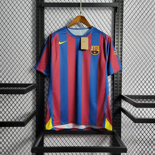 Camisa retrô Barcelona 2006