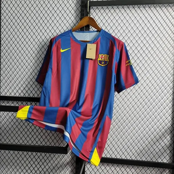 Camisa retrô Barcelona 2006