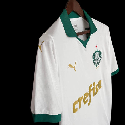 Camisa Palmeiras Torcedor - Temporada 24/25 - Branca - Crefisa - Polo - AVALIAÇÃO ⭐⭐⭐⭐⭐(358)