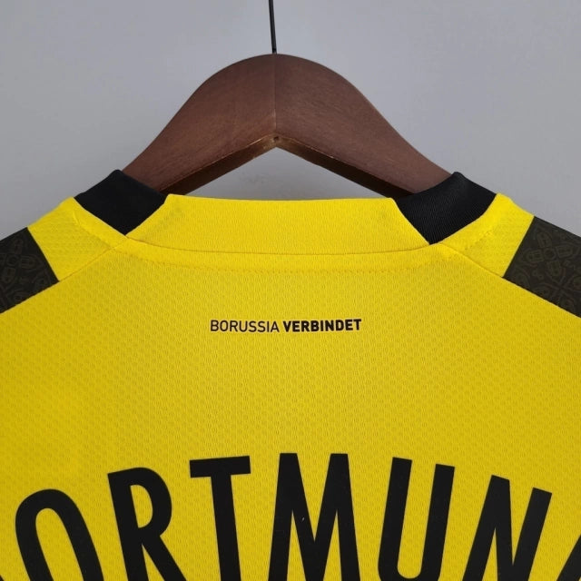 Camisa Borussia Dortmund Home 22/23 Torcedor Puma Masculina - Amarelo e Preto - AVALIAÇÃO ⭐⭐⭐⭐⭐(138)