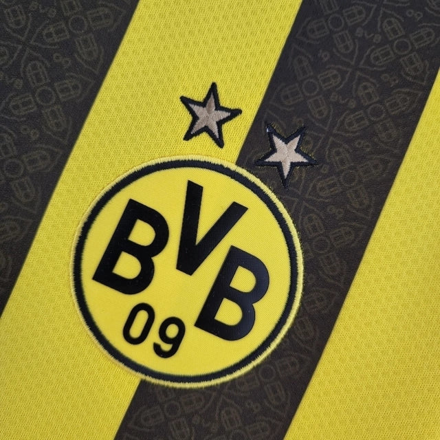 Camisa Borussia Dortmund Home 22/23 Torcedor Puma Masculina - Amarelo e Preto - AVALIAÇÃO ⭐⭐⭐⭐⭐(138)