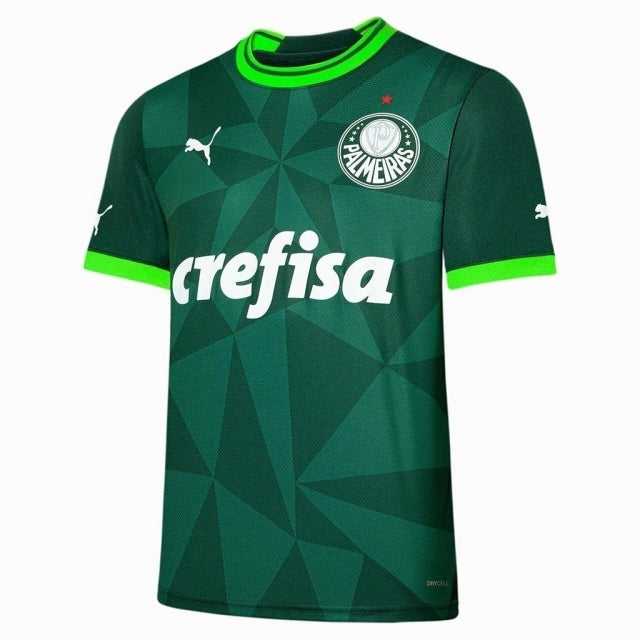 ESGOTADO - Camisa Palmeiras I 23/24 Torcedor Puma Masculina - Verde