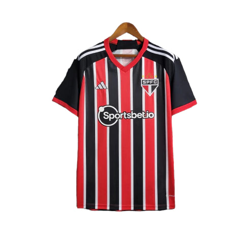 Camisa São Paulo II 23/24 - Torcedor Adidas Masculina - Vermelho e Preto