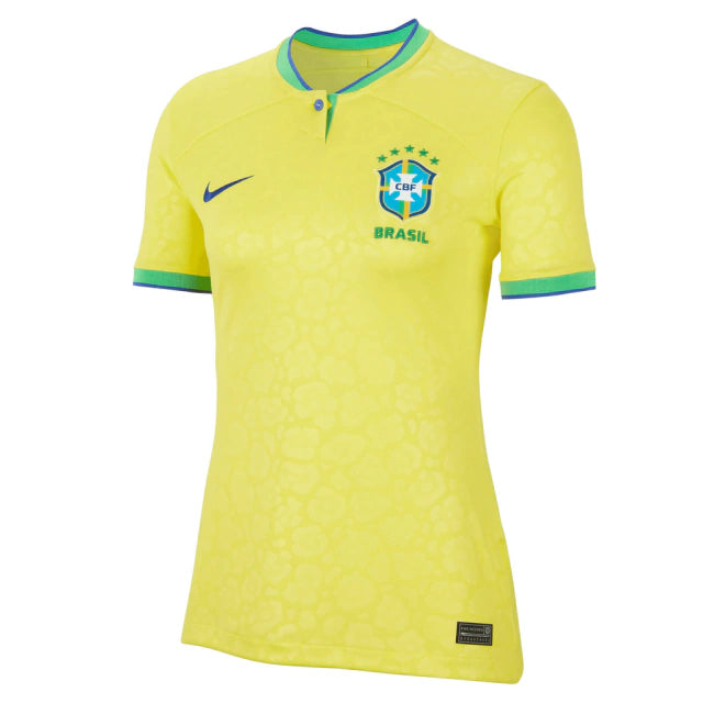 Camisa Seleção Brasileira I 2022 Torcedor Nike Feminino - Amarela - AVALIAÇÃO ⭐⭐⭐⭐⭐(133)