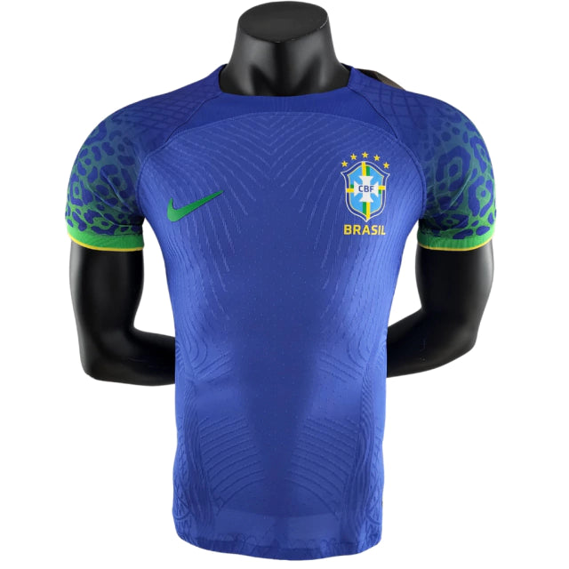 Camisa Seleção Brasileira II 2022 Jogador Nike Masculina - Azul - AVALIAÇÃO ⭐⭐⭐⭐⭐(196)