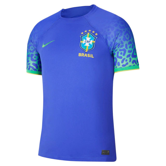 ESGOTADO - Camisa Seleção Brasileira II 2022 Torcedor Nike Masculina - Azul