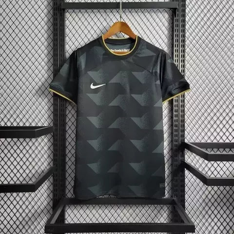 ESGOTADO Camisa Corintiano Nike Preta + GUEDES 10 + PATROCÍNIOS - Torcedor - 22/23