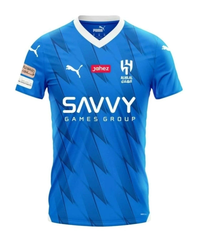 Camisa Al-Hilal I 23/24 - Torcedor Puma Masculina - Azul - AVALIAÇÃO ⭐⭐⭐⭐⭐(136)