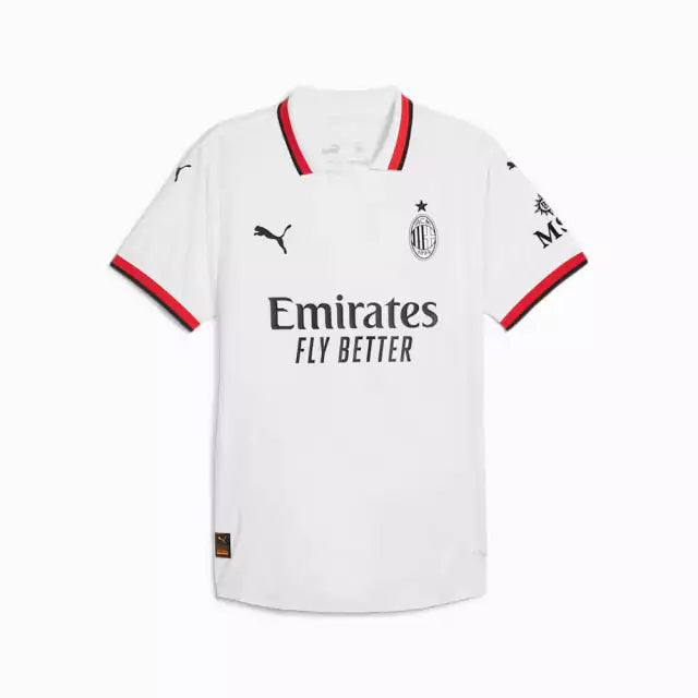 Camisa AC Milan Away 24/25 Torcedor Puma Masculina - Branca - PROMO - AVALIAÇÃO ⭐⭐⭐⭐⭐(236)