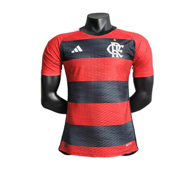 Camisa Flamengo I 23/24 Jogador Adidas Masculina - Vermelho e Preto - AVALIAÇÃO ⭐⭐⭐⭐⭐(176)