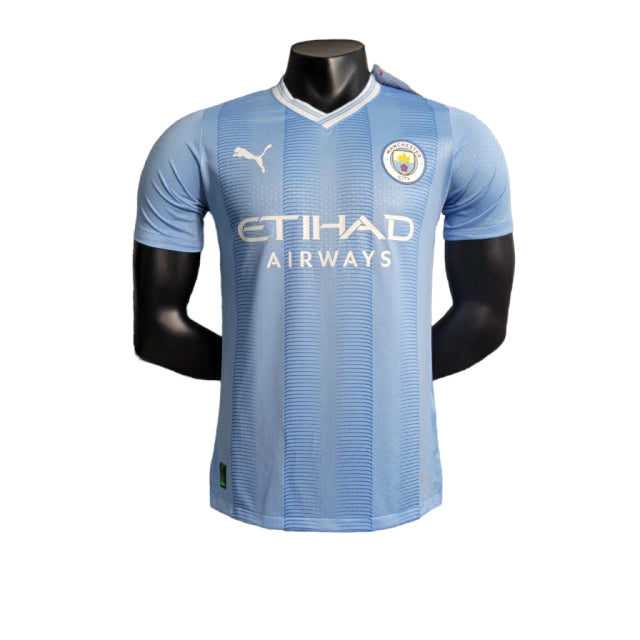 Camisa Manchester City I 23/24 Jogador Puma Masculina - Azul - AVALIAÇÃO ⭐⭐⭐⭐⭐(322)