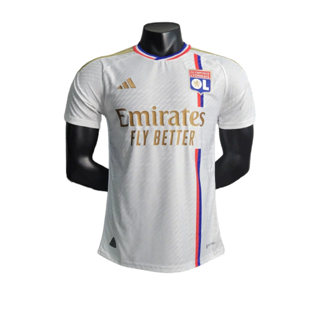 Camisa Lyon I 23/24 Jogador Adidas Masculina - Branco - AVALIAÇÃO ⭐⭐⭐⭐⭐(106)