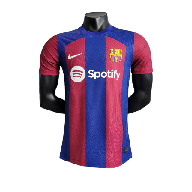 Camisa Barcelona I 23/24 Jogador Nike Masculina - Azul e Grená - AVALIAÇÃO ⭐⭐⭐⭐⭐(176)