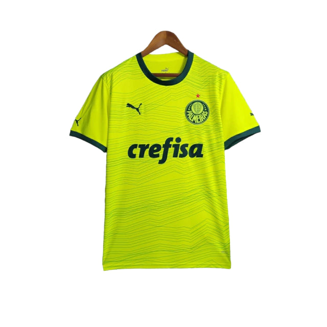 Camisa Palmeiras II 23/24 Puma Torcedor Masculino - Verde Limão - AVALIAÇÃO ⭐⭐⭐⭐⭐(124)