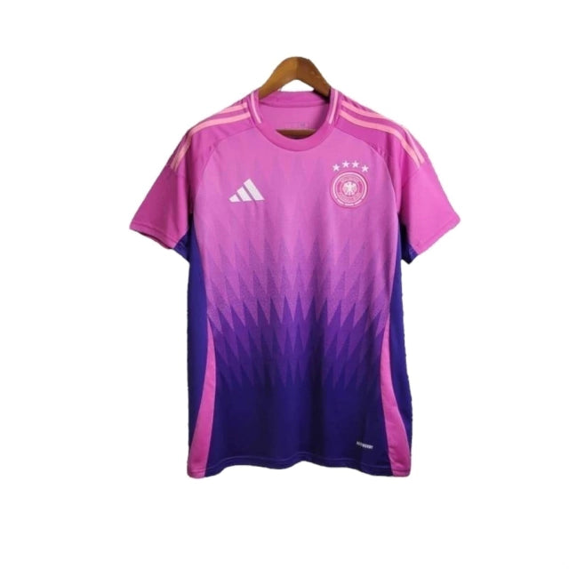 Camisa Seleção da Alemanha II 24/25 - Torcedor Adidas Masculina - Rosa com detalhes em roxo - AVALIAÇÃO ⭐⭐⭐⭐⭐(106)