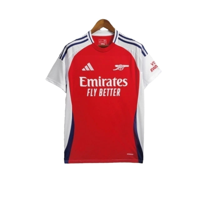 Camisa Arsenal I 24/25 - Torcedor Adidas Masculina - Branca com detalhes em azul e vermelho AVALIAÇÃO ⭐⭐⭐⭐⭐(206)