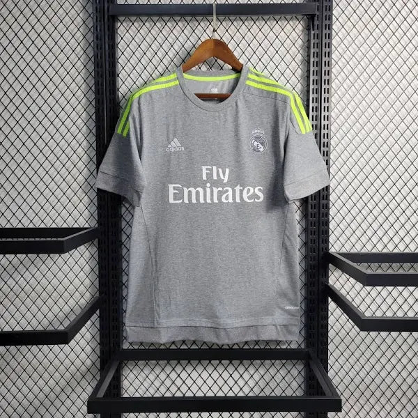 Camisa retrô Real Madrid cinza 2015/2016