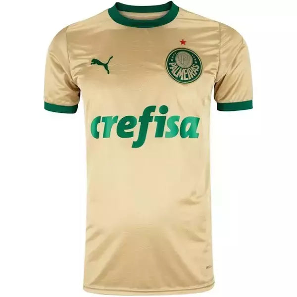 Camisa Palmeiras Torcedor - Temporada 24/25 - Dourada - Crefisa - AVALIAÇÃO ⭐⭐⭐⭐⭐(244)